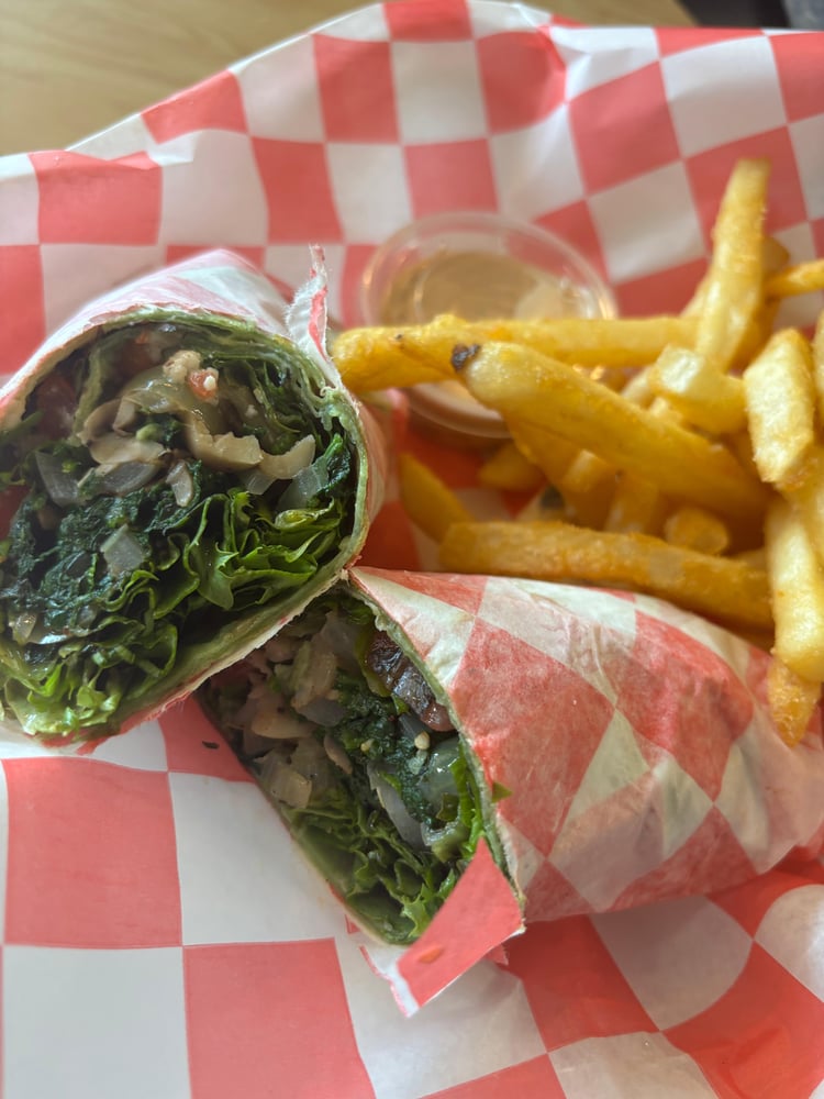 Aries Fiery Veggie Wrap