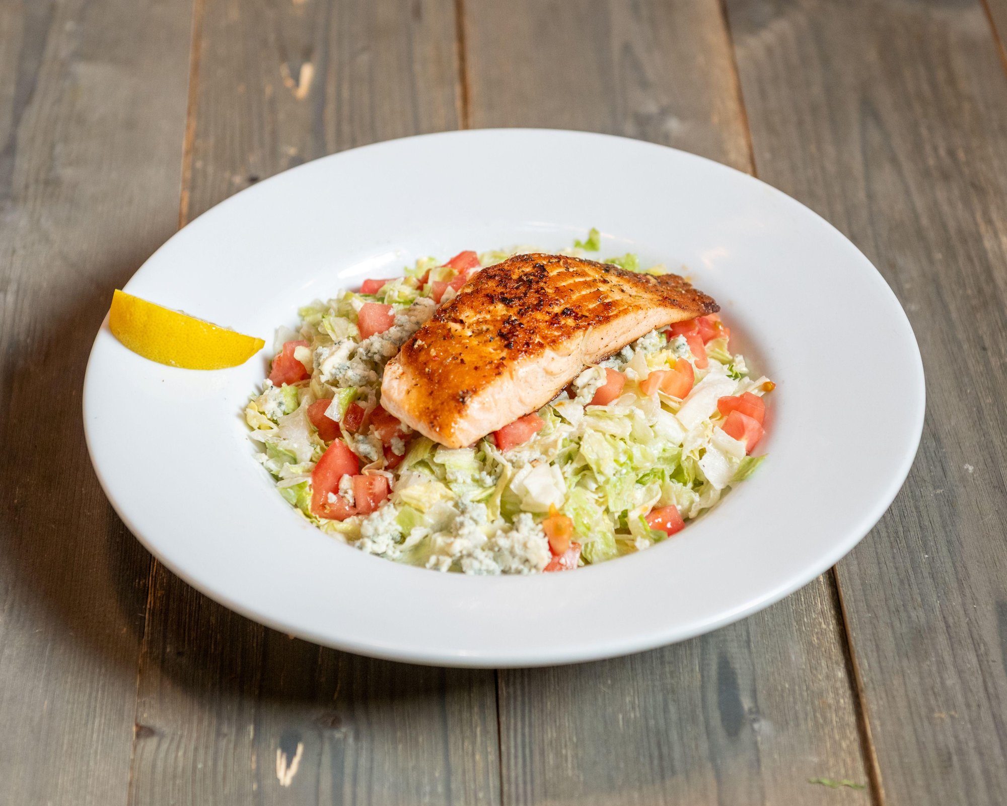 Chopped w/Salmon