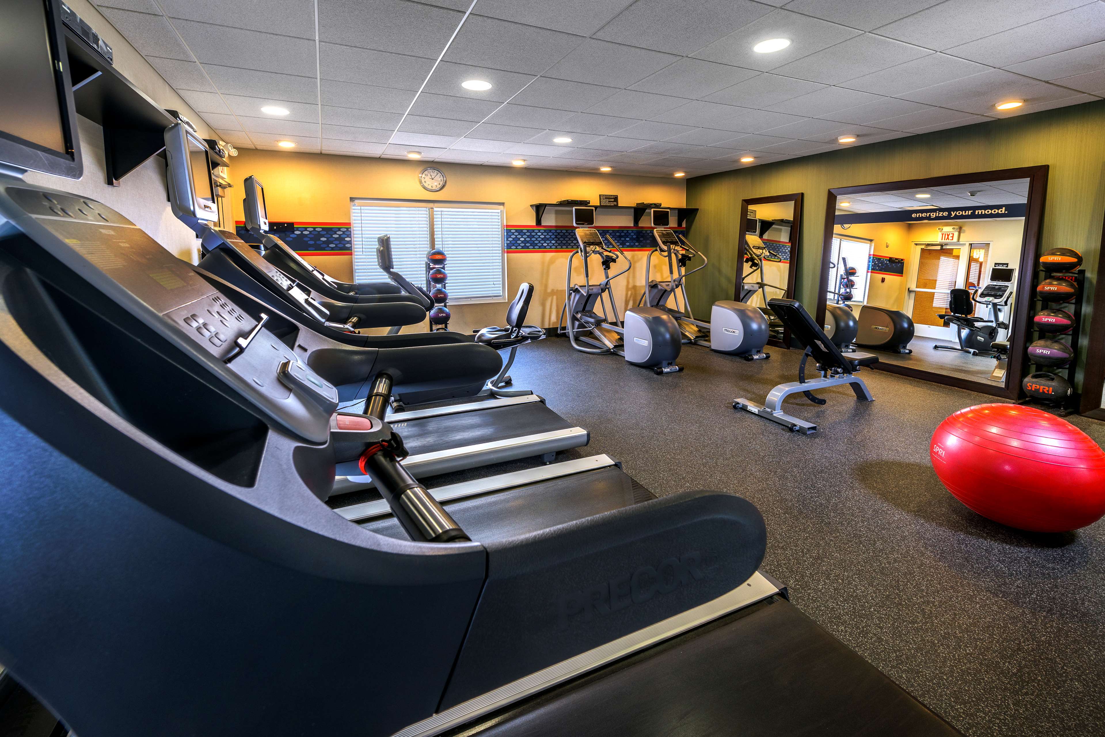 Health club  fitness center  gym