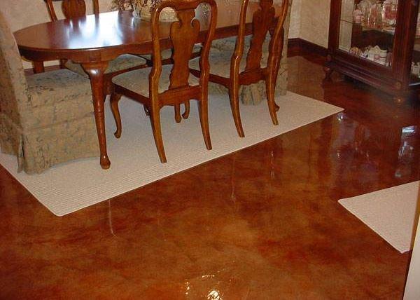 Gorgeous concrete overlay done by NM Construction in Hoover, AL