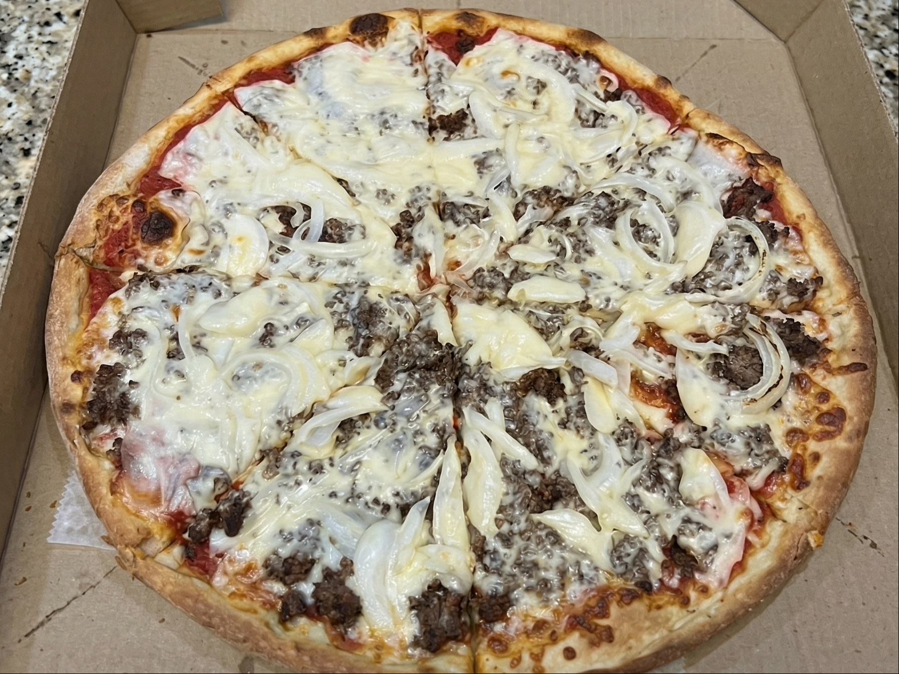 Cheesesteak Pizza