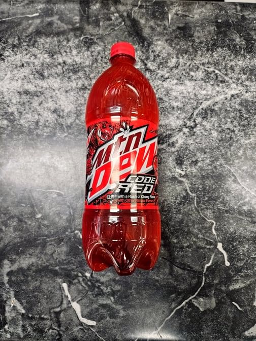 Mtn Dew Code Red - 1 Liter