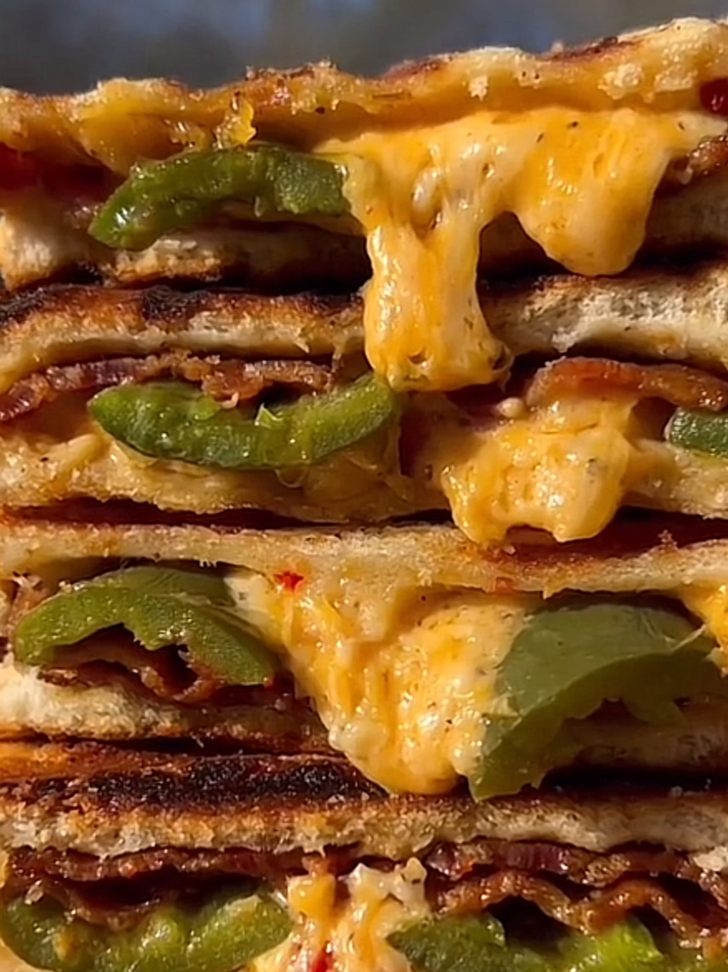 Jalapeño Popper Grilled Cheese