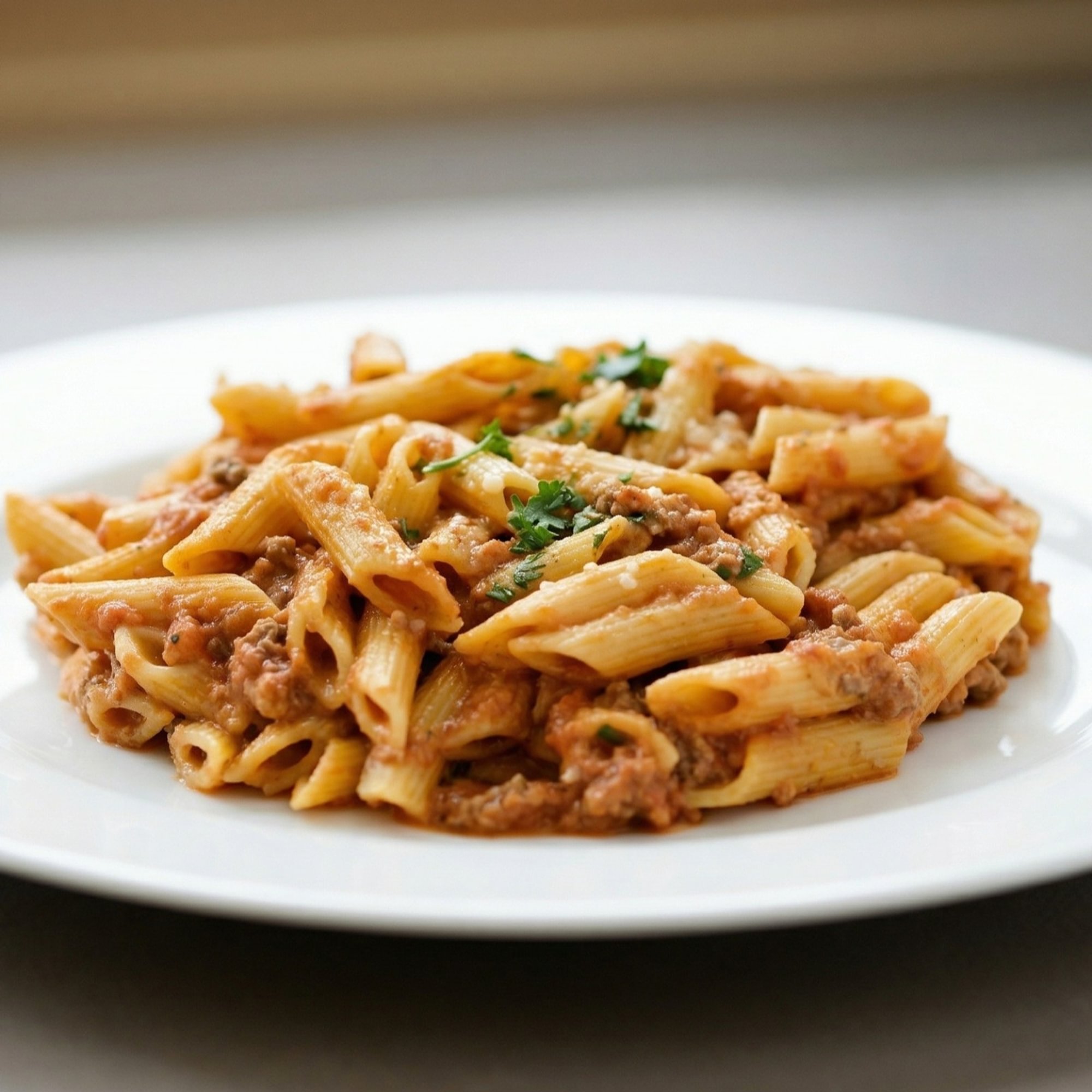 Penne Ala Vodka Lunch