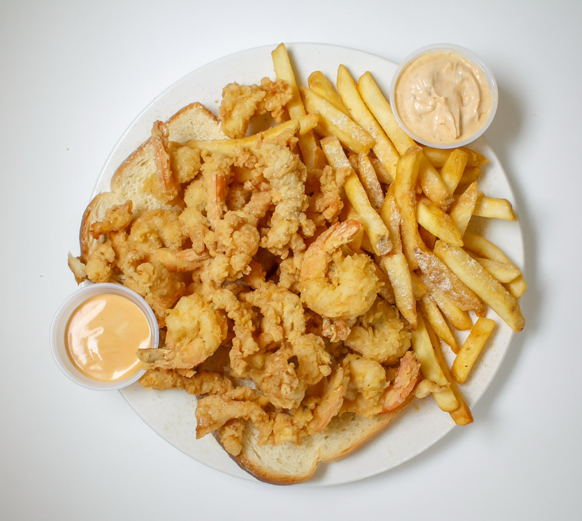 Conch & Jumbo Shrimp Platter