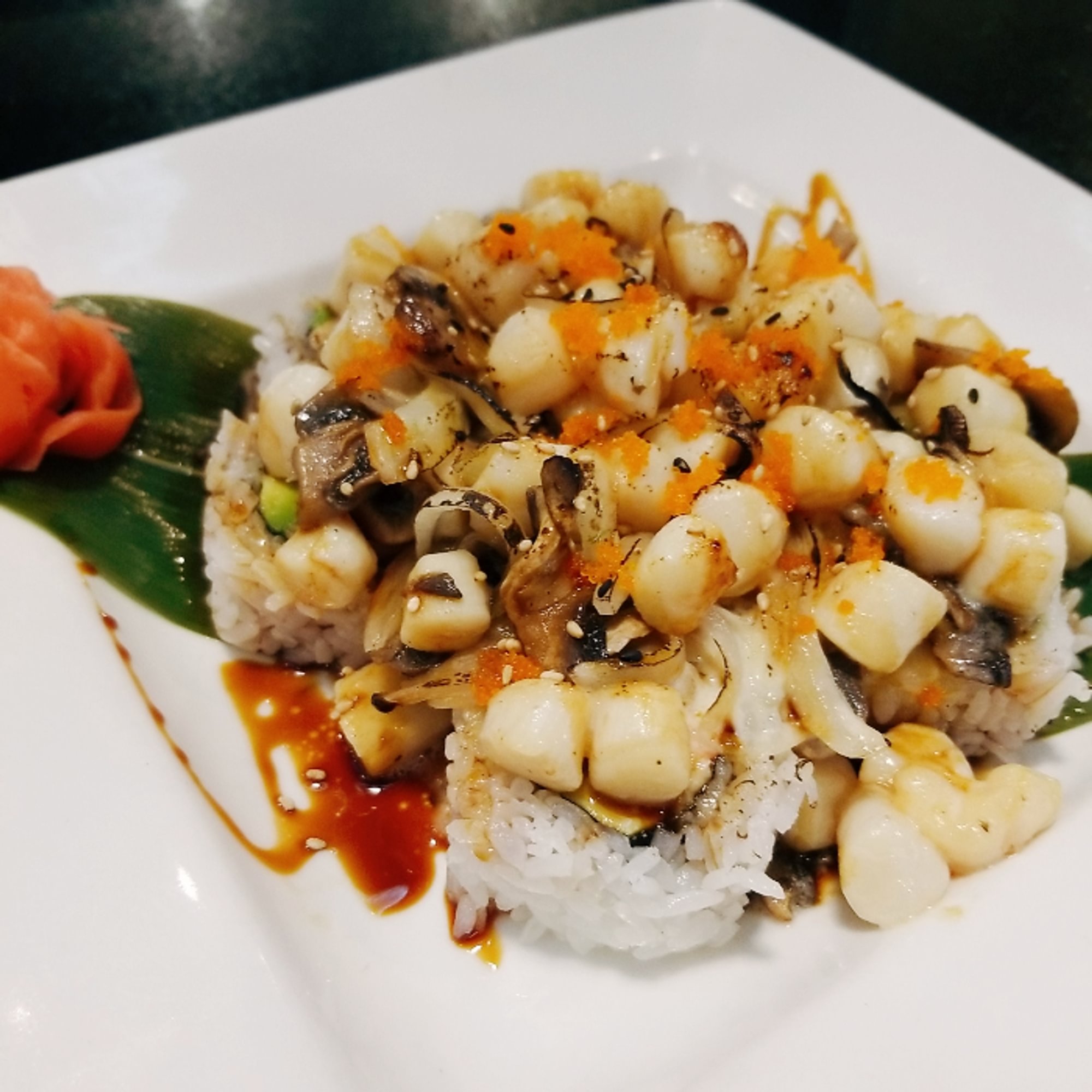 Baked Scallop Roll