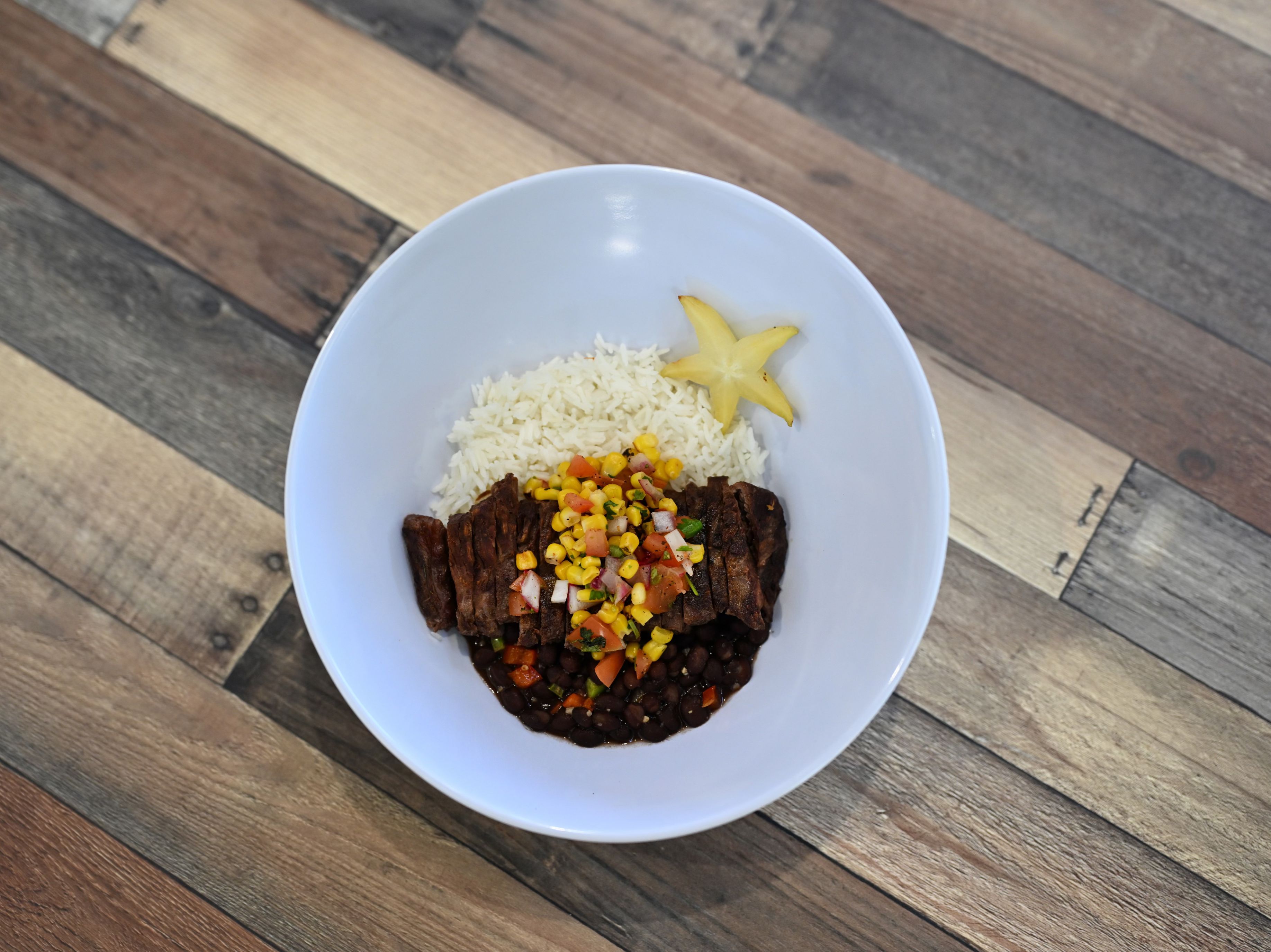 Skirt Steak Rice Bowl