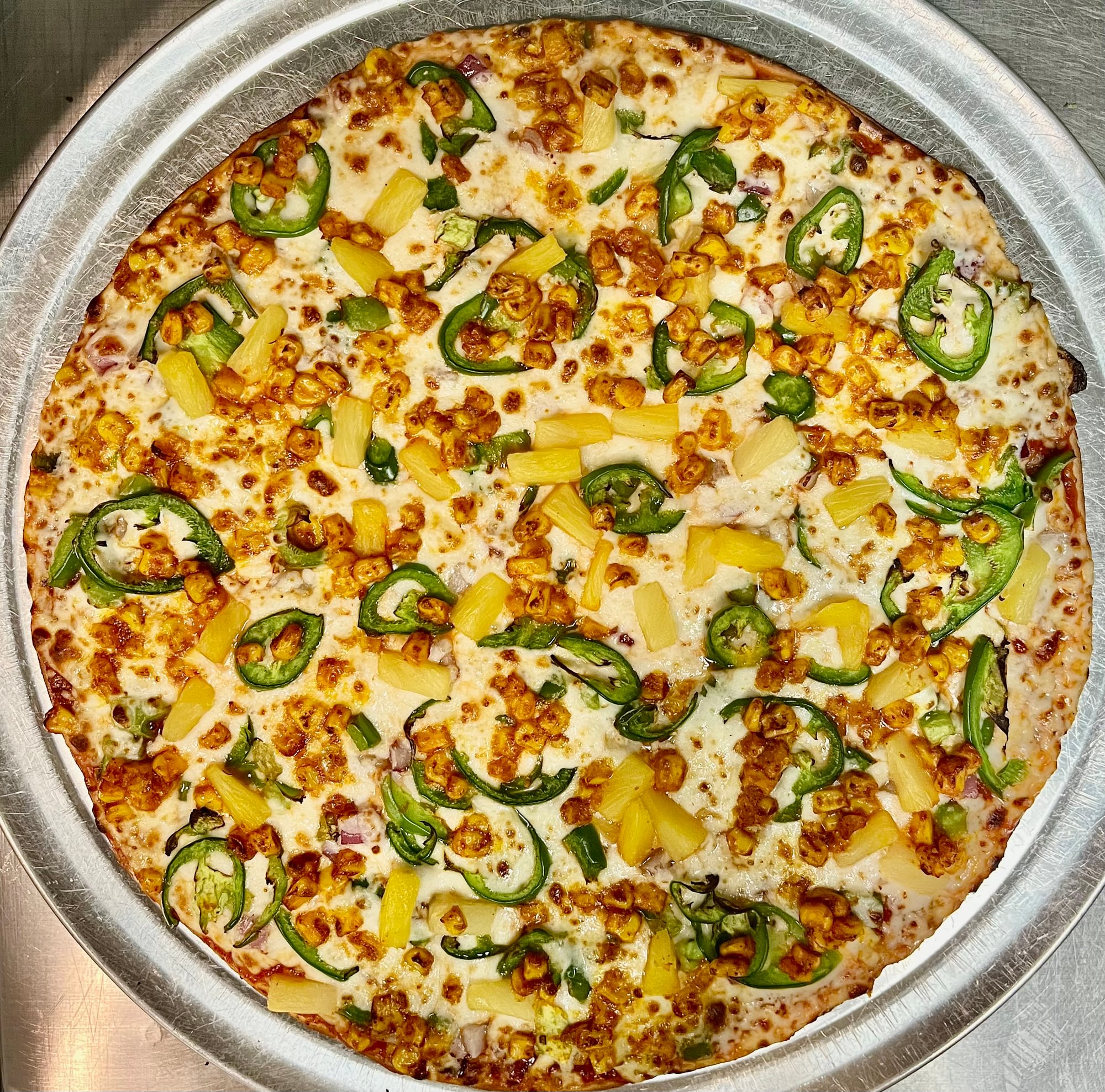 3-Idiots Chaat Pizza