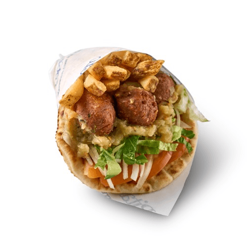 Plant Based Meatballs Pita