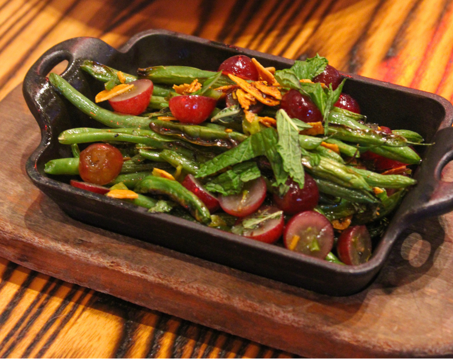 Blistered Green Beans
