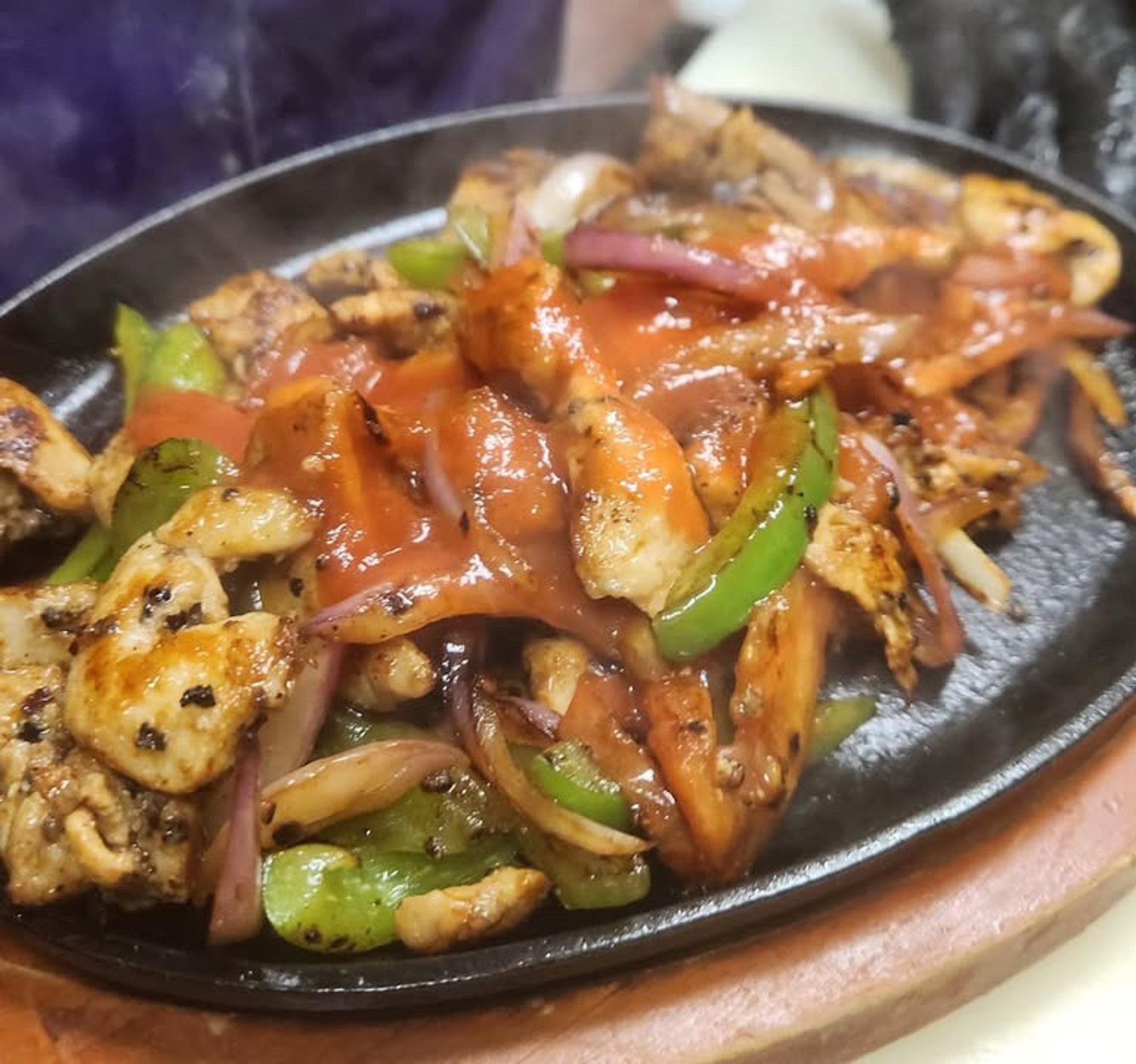 Grilled Fajitas- Chicken for 2