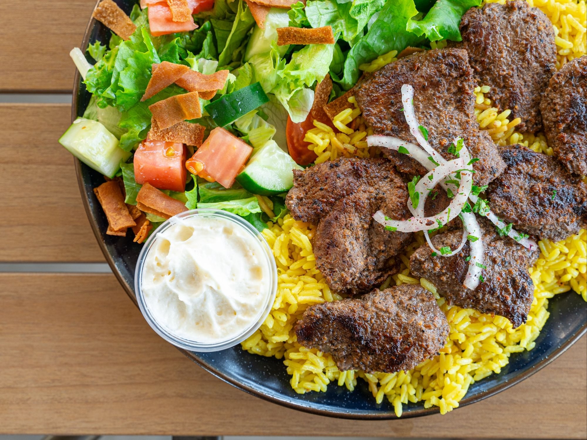Beef Kabab Dinner