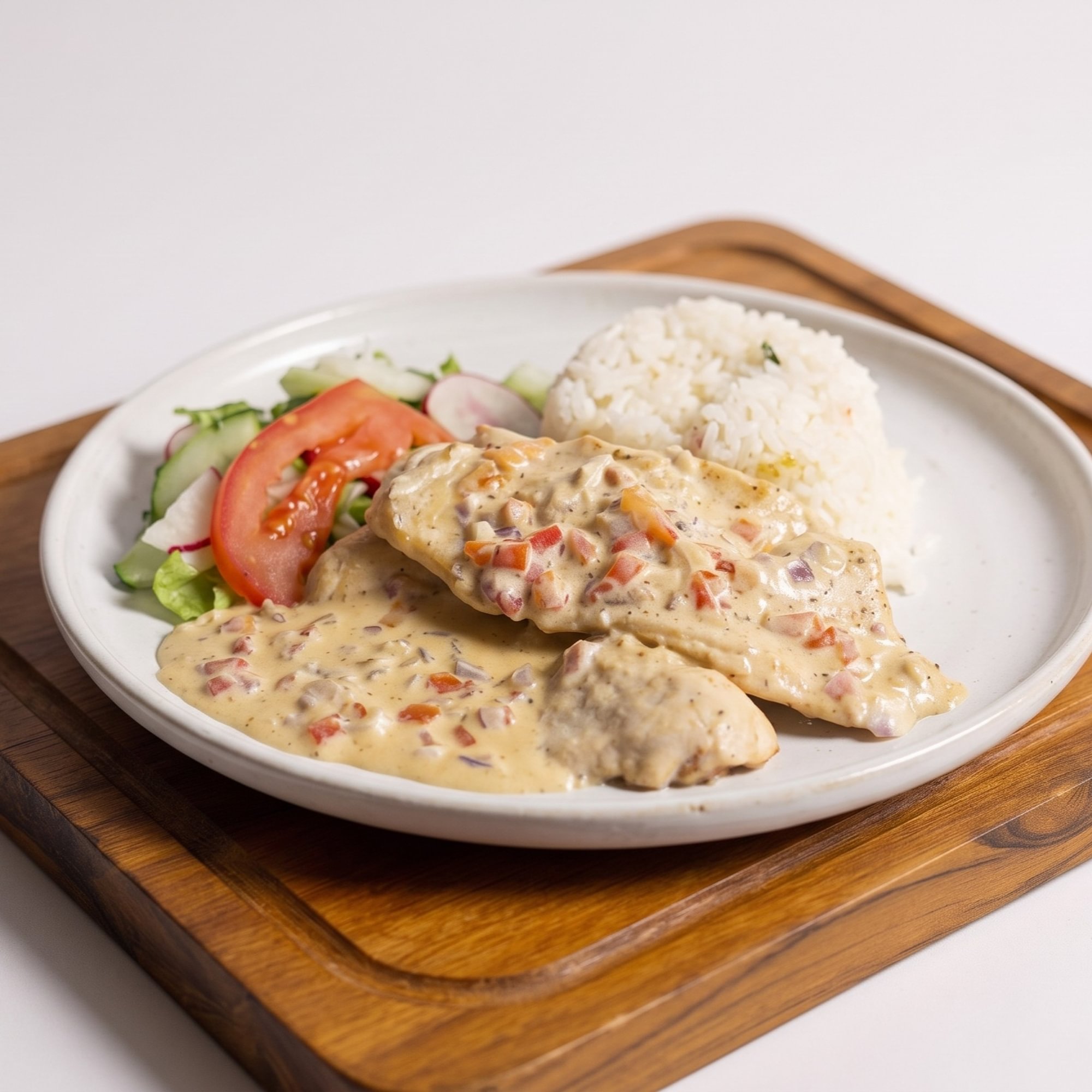 Pollo a la Crema