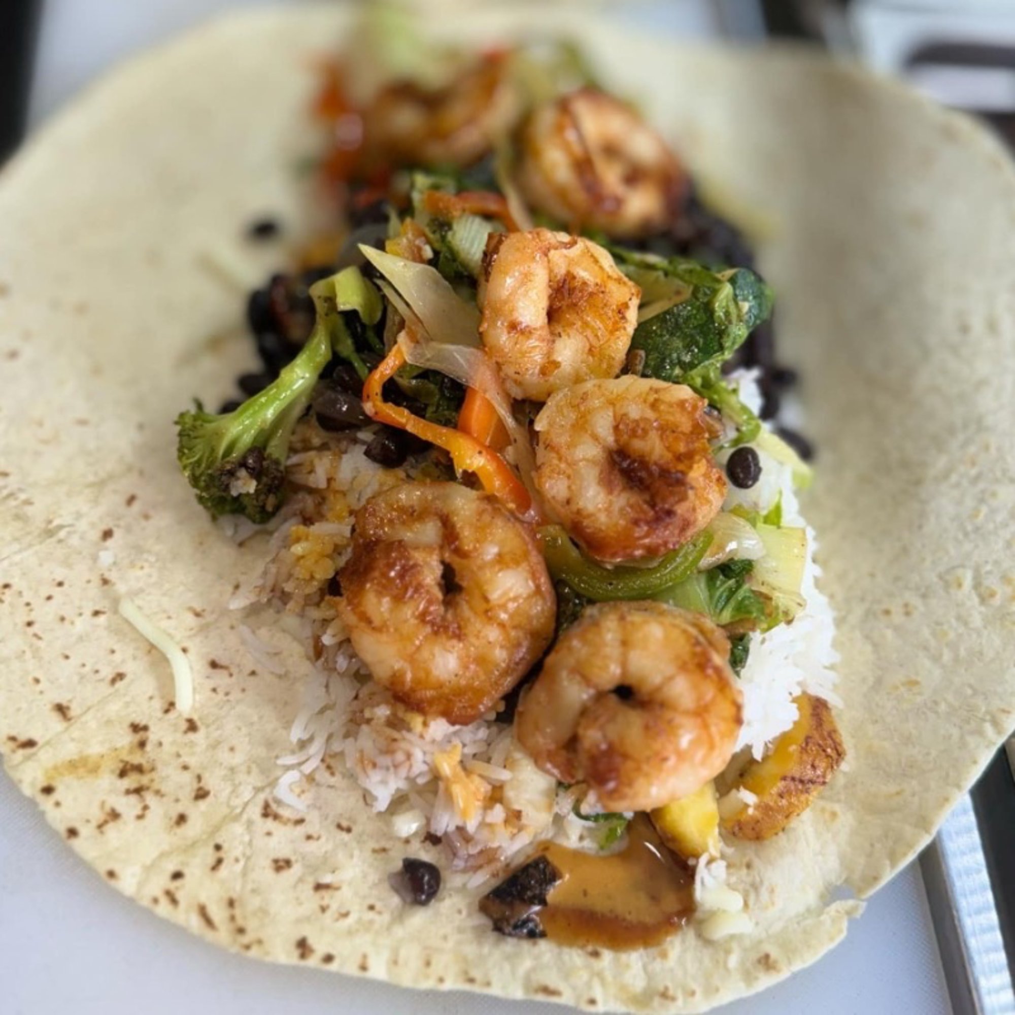 Shrimp Burrito