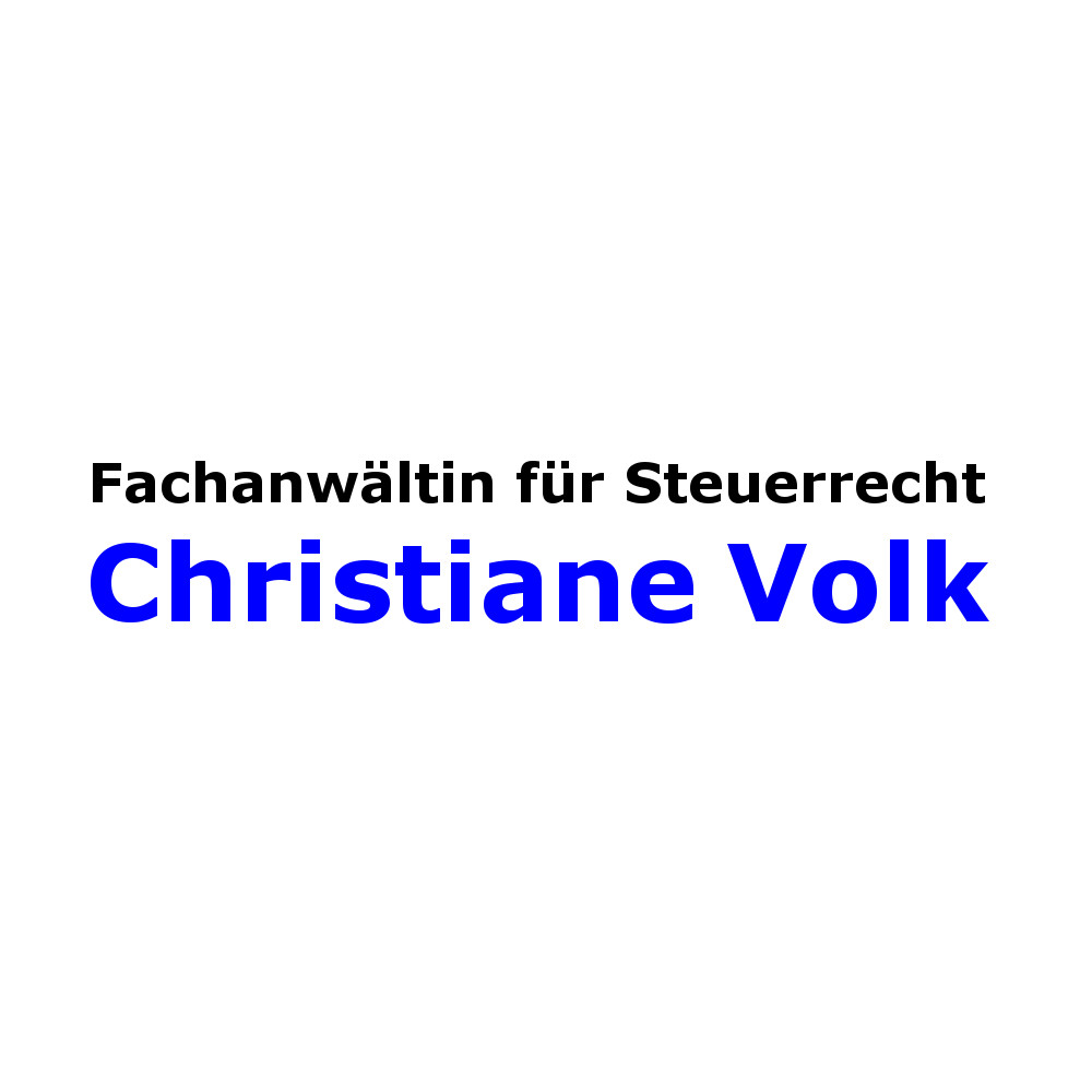 Logo von Fachanwältin für Steuerrecht Christiane Volk