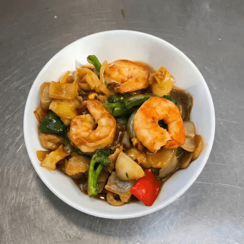 Shrimp with Cashew Nuts