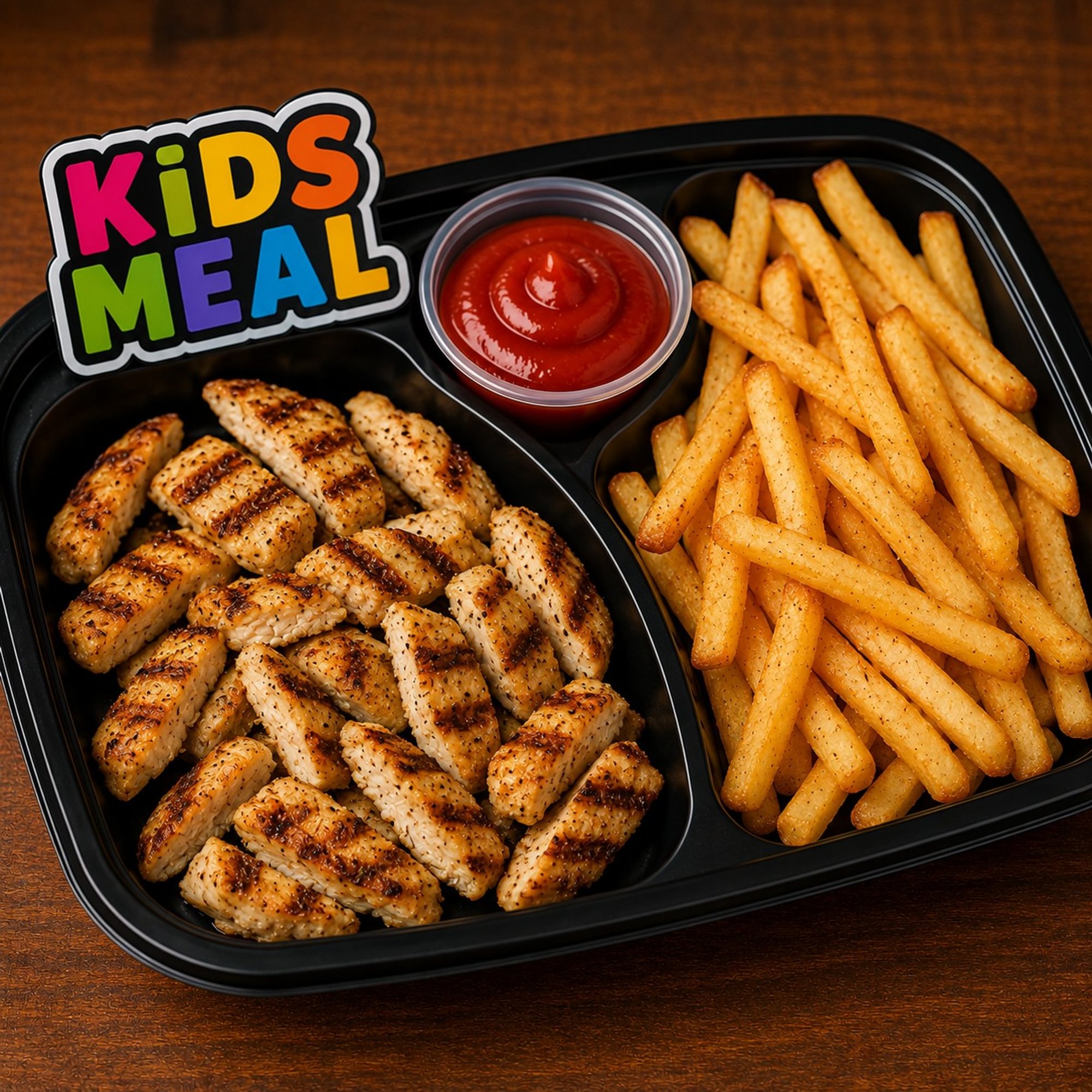 Chicken Breast Strips & Fries