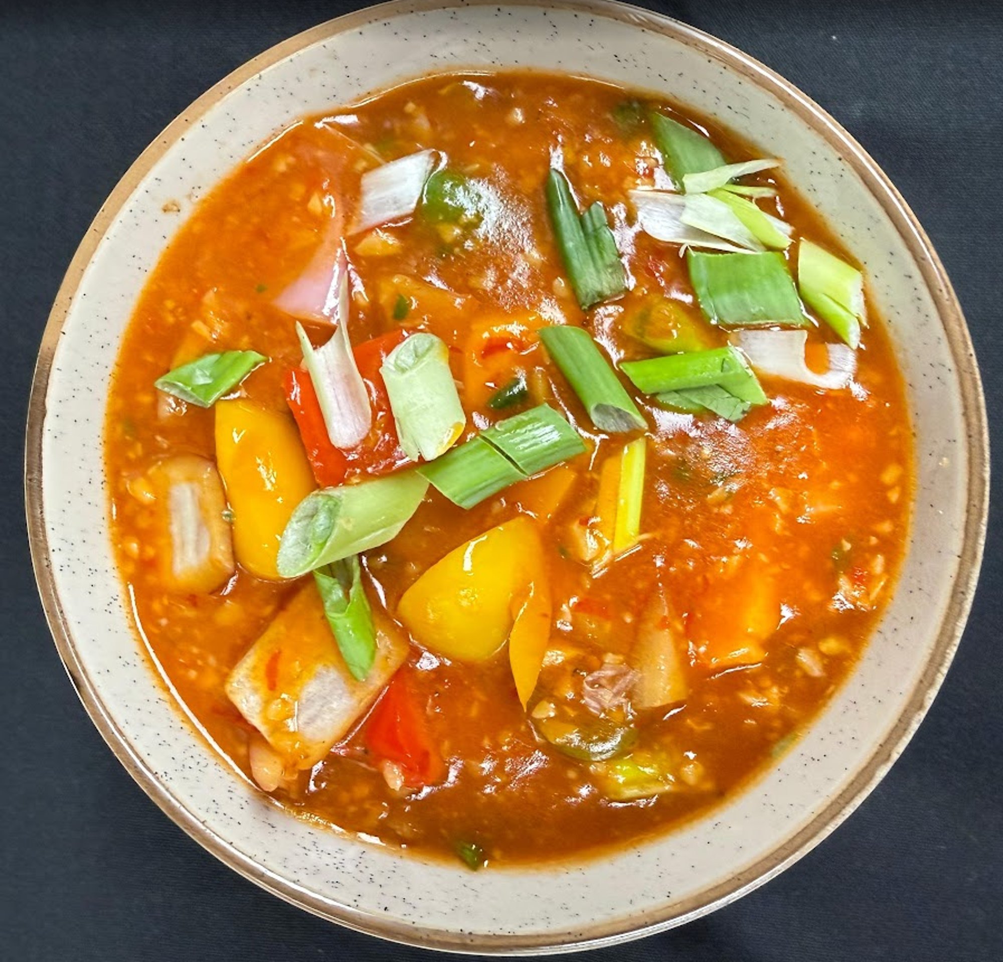 Hot Garlic Tofu (vegan)