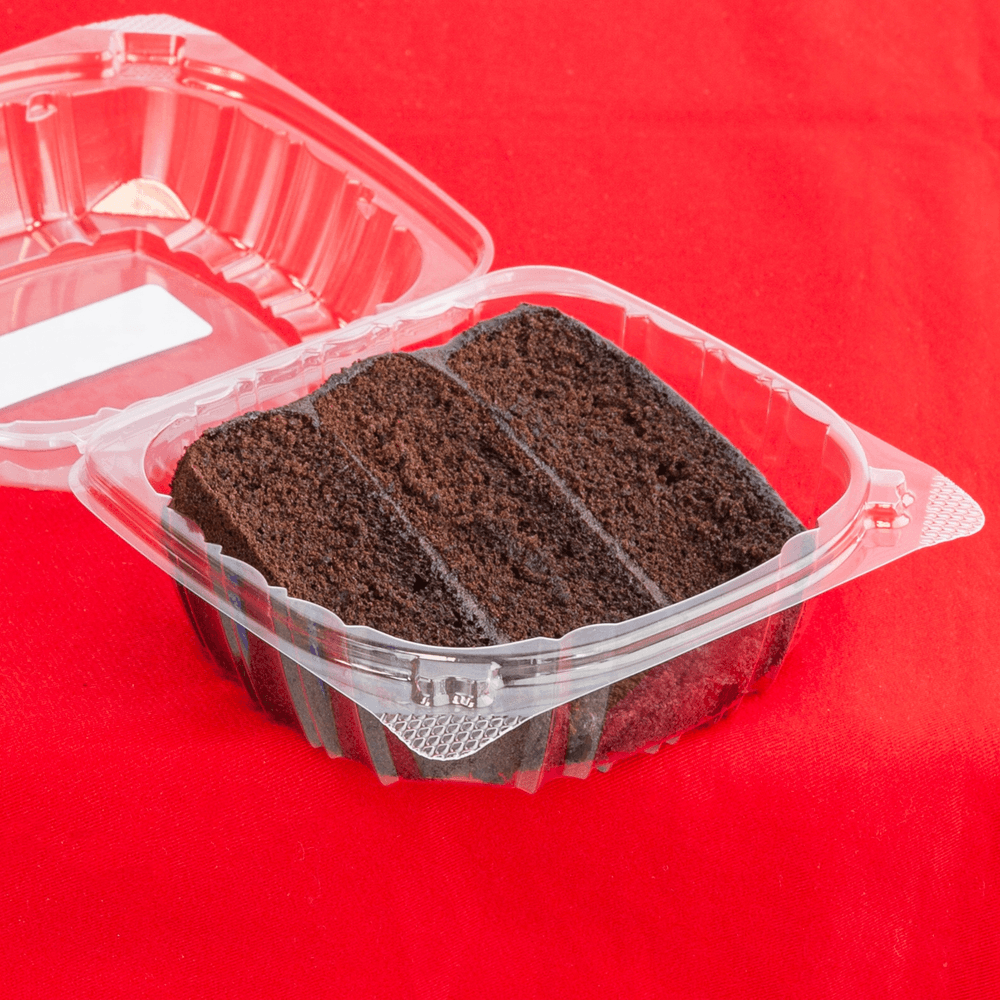 DOUBLE CHOCOLATE CAKE SLICE