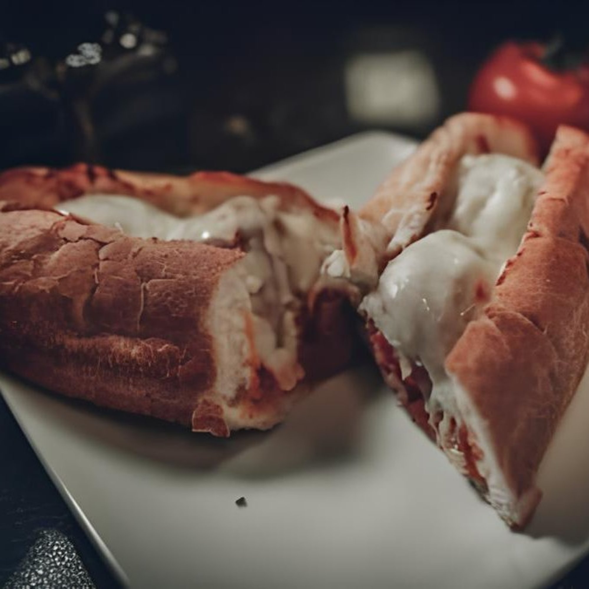 Meatball Parmigiana Sub