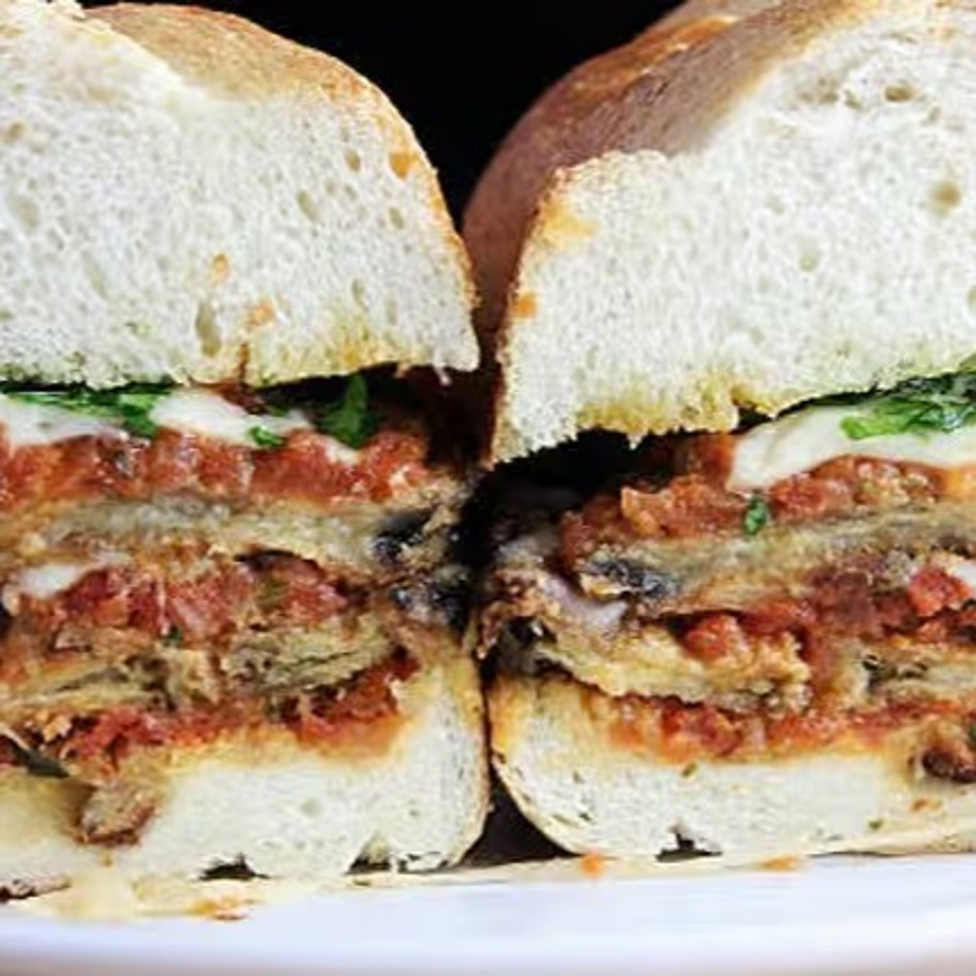 Eggplant Parmigiana Sub
