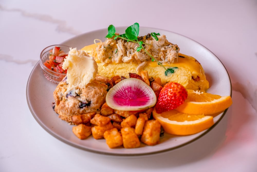 Crabby Omelet