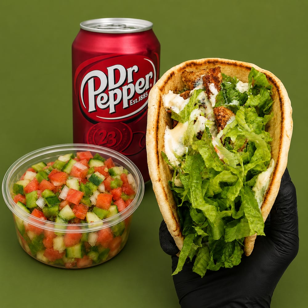 Shawarma Roll Combo