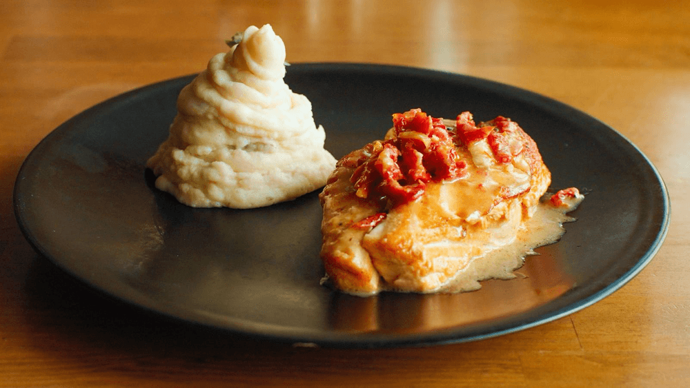 Salmon Scaloppini