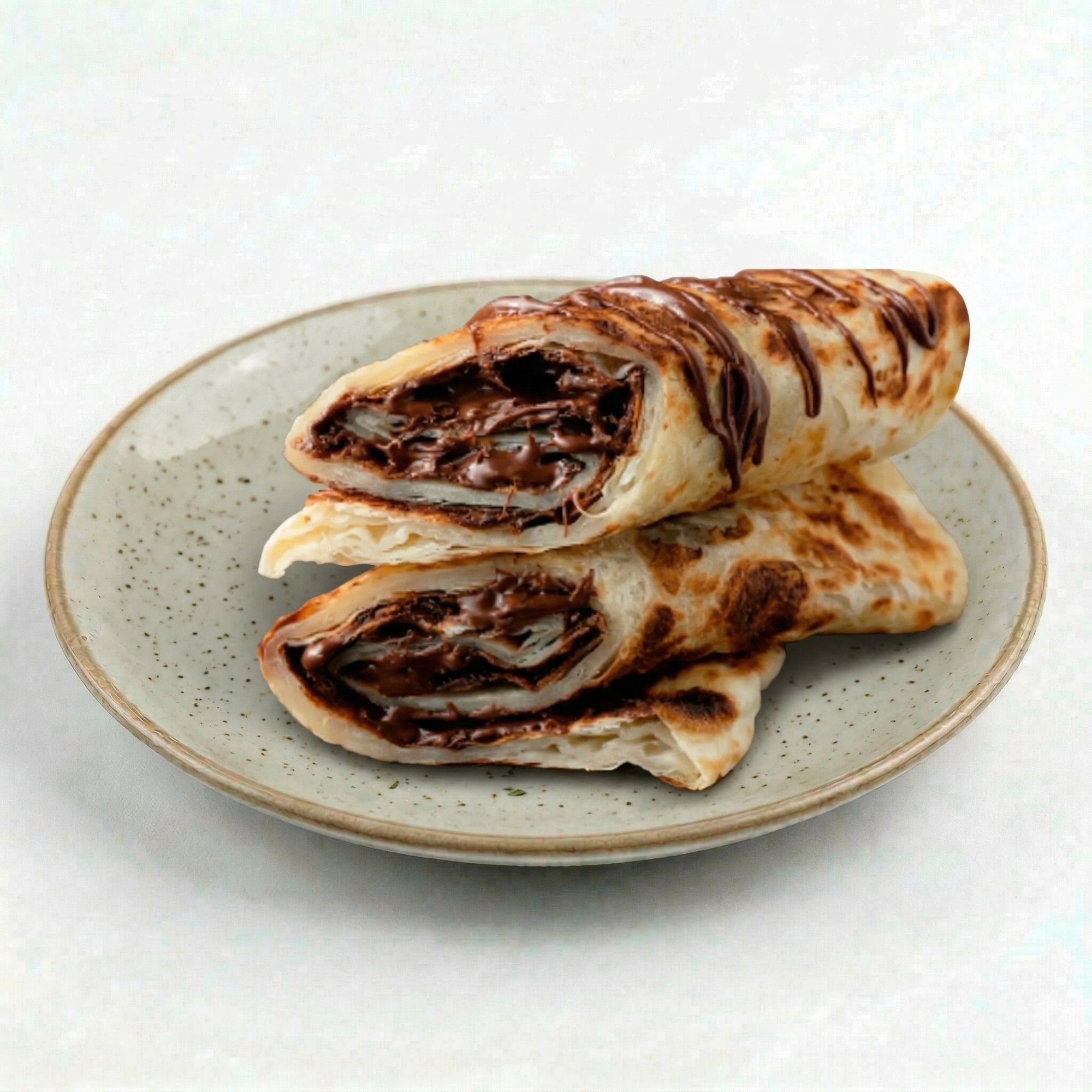 Nutella Paratha Roll