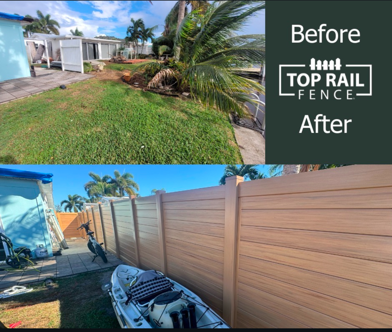 Top Rail Fence Pompano Beach Image