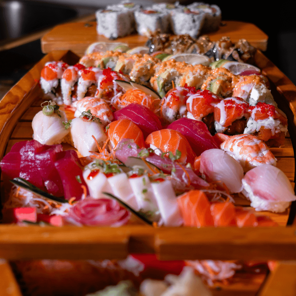 Samurai Boat for Four Platter