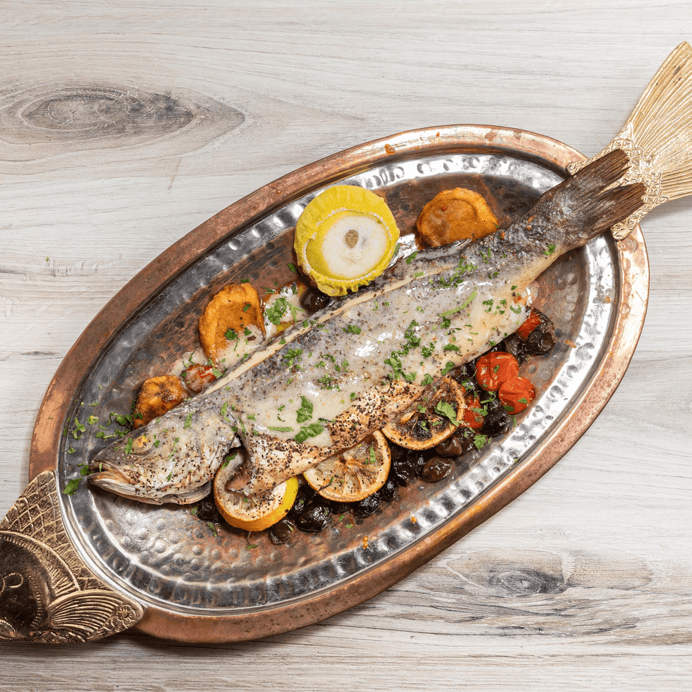Roasted Whole Branzino