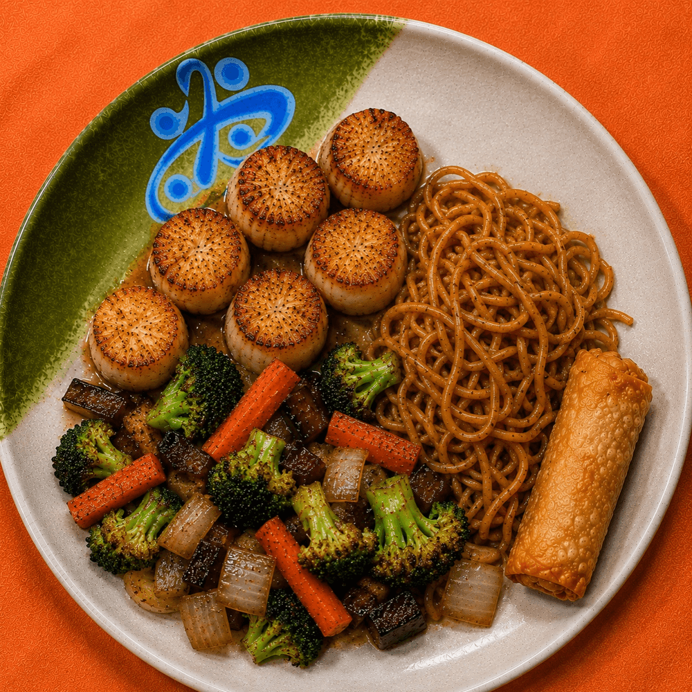 Hibachi Grilled Scallops