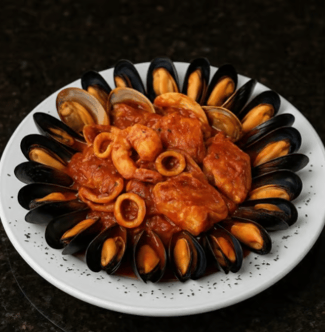 Seafood Diablo