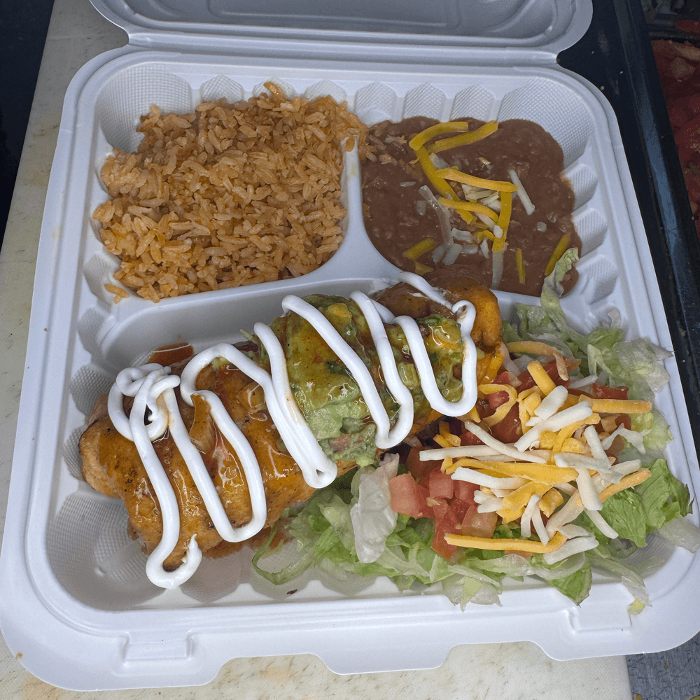 #10 - 1 Chimichanga.