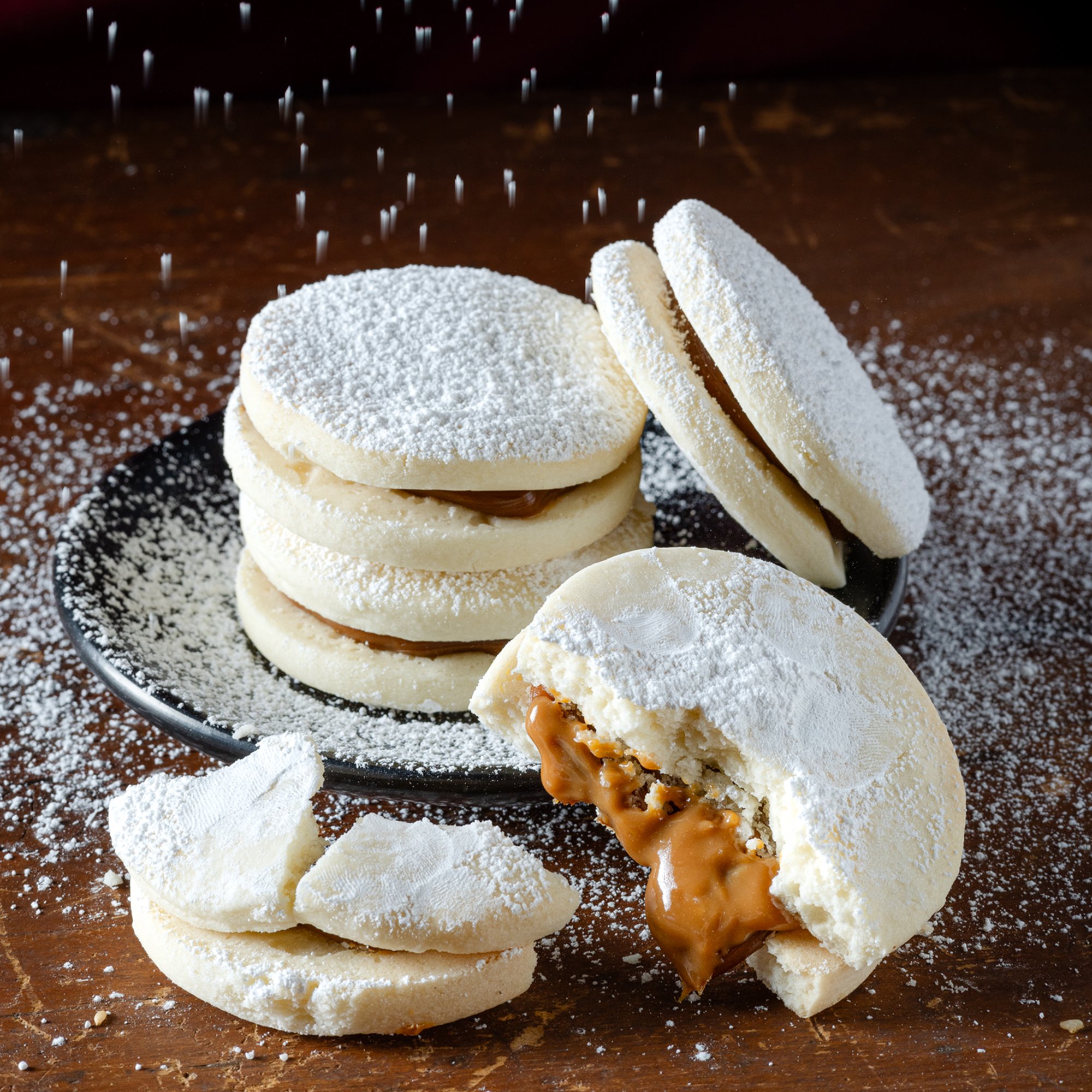 Dulce de leche alfajor