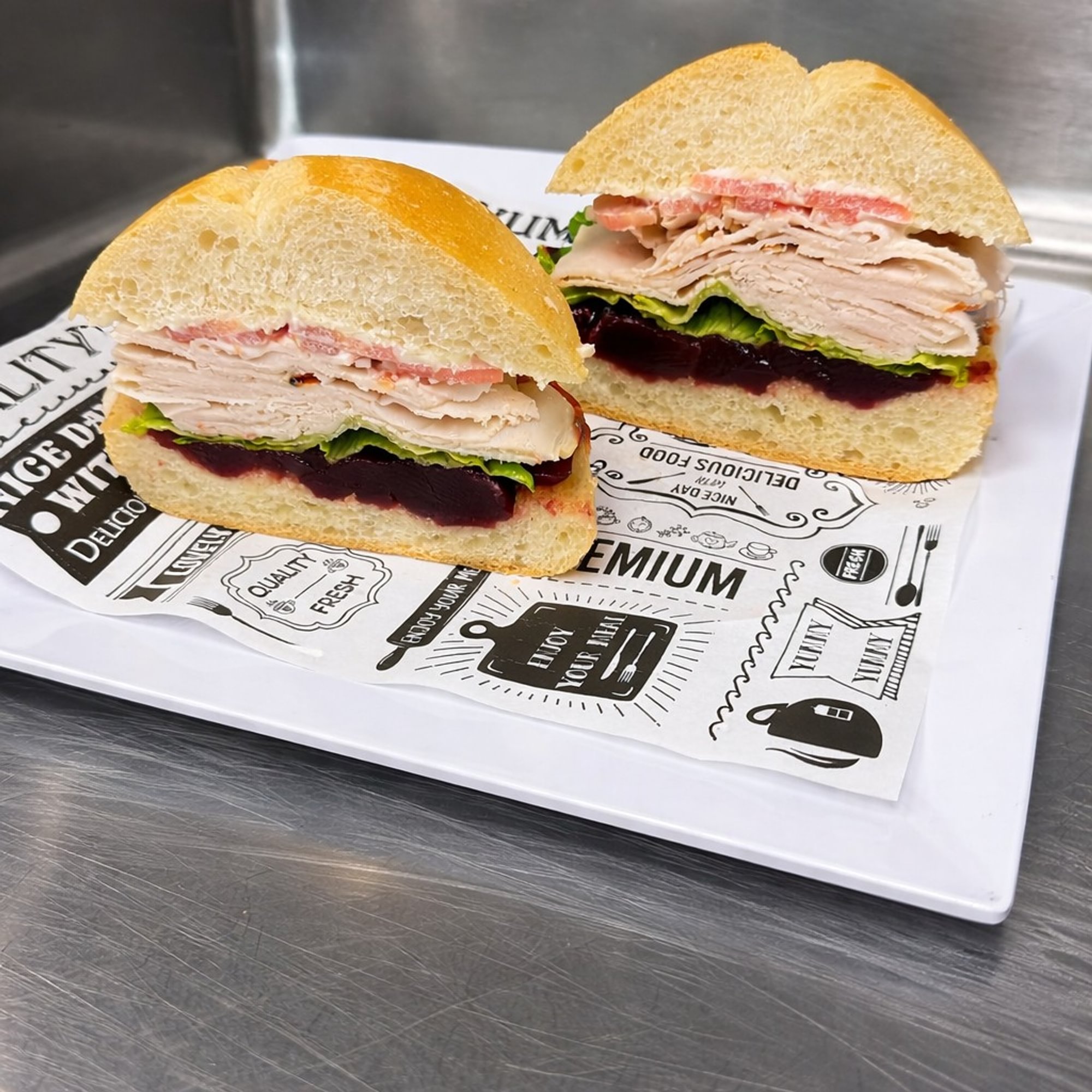 Turkey Twist Sandwich