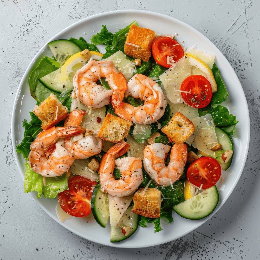 Shrimp Caesar Salad