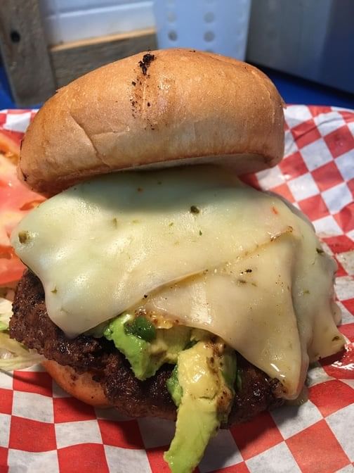 Avocado Pepperjack Burger