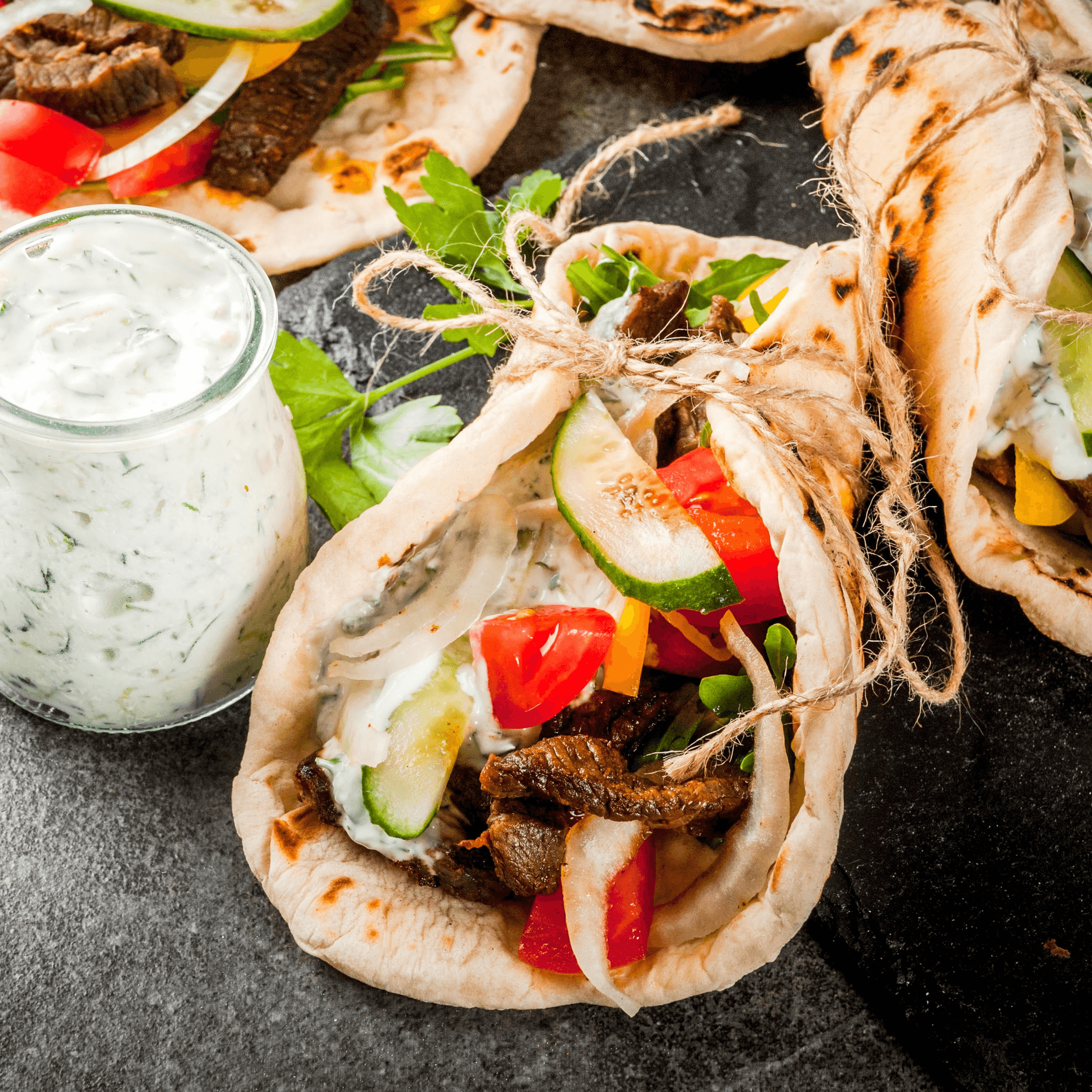 Chicken Greek Gyro