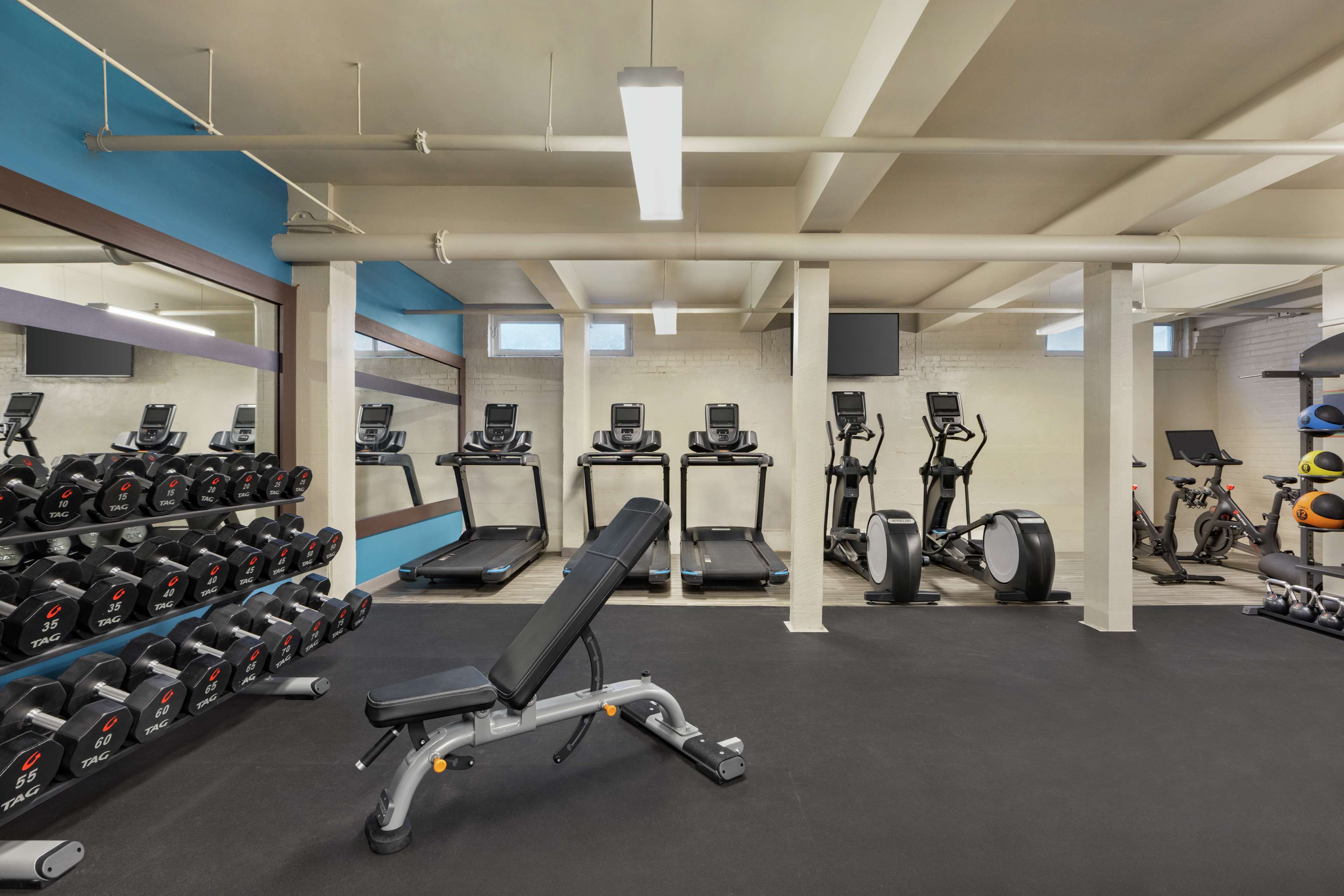 Health club  fitness center  gym