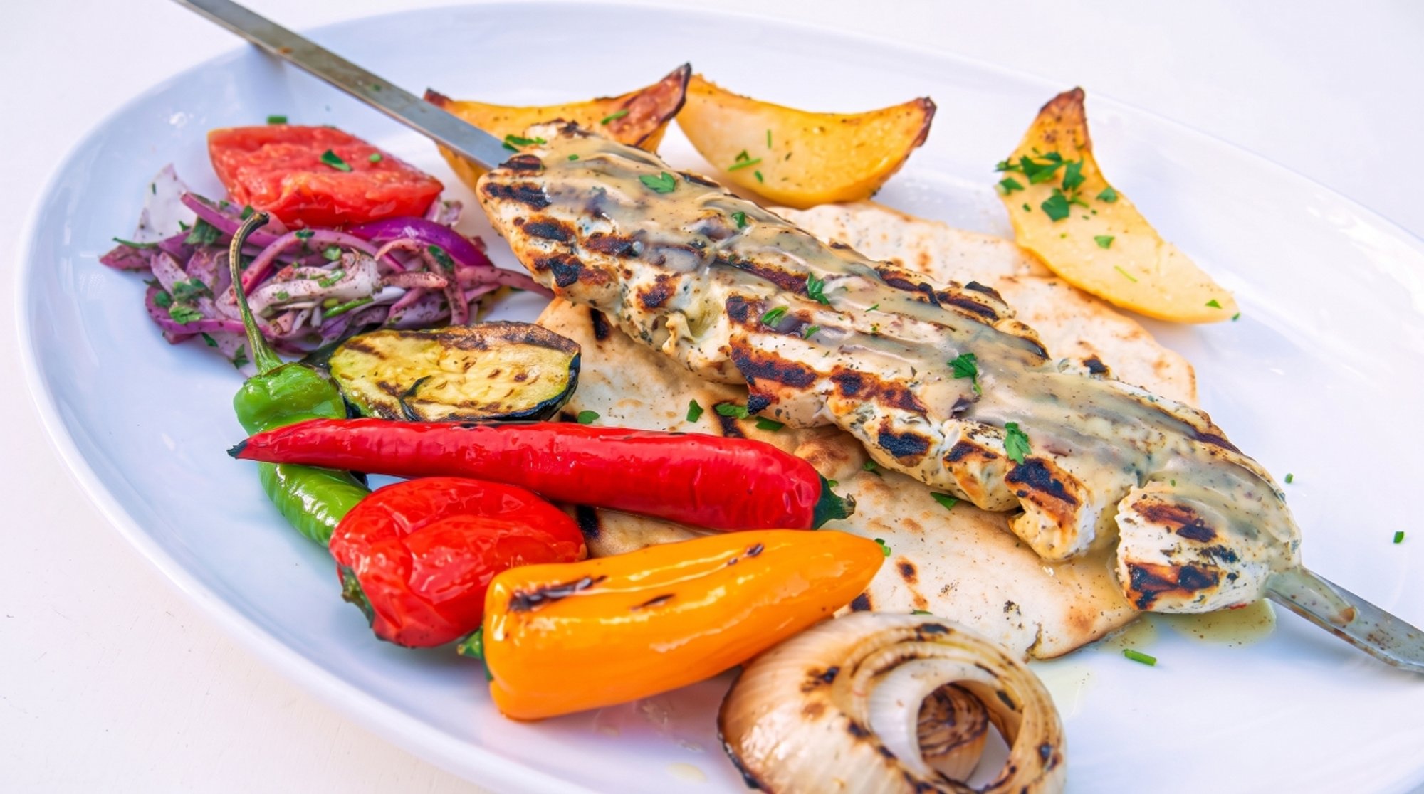Chicken Kebab Platter