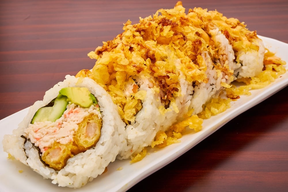 Shrimp Tem. Crunch Roll (6PCS)