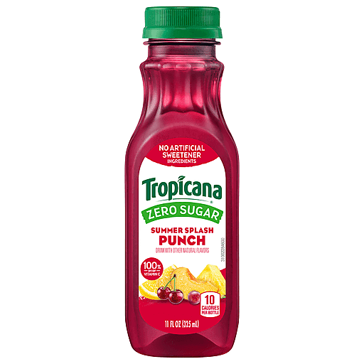 Tropicana Zero Sugar Summer Splash Punch 11oz