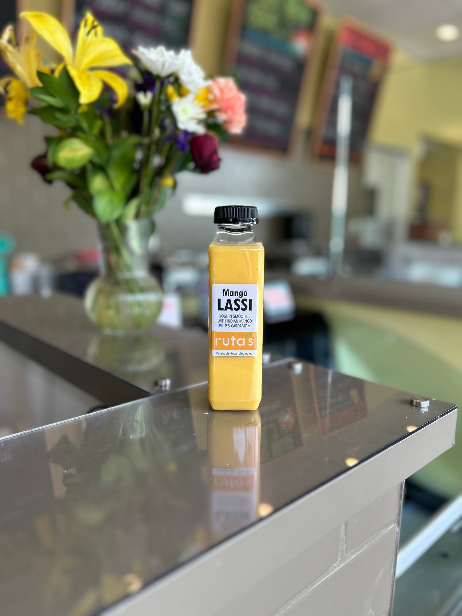 Mango-Cardamom Lassi
