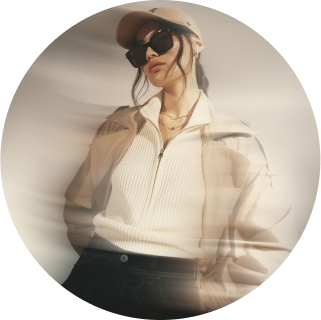 woman wearing sweater