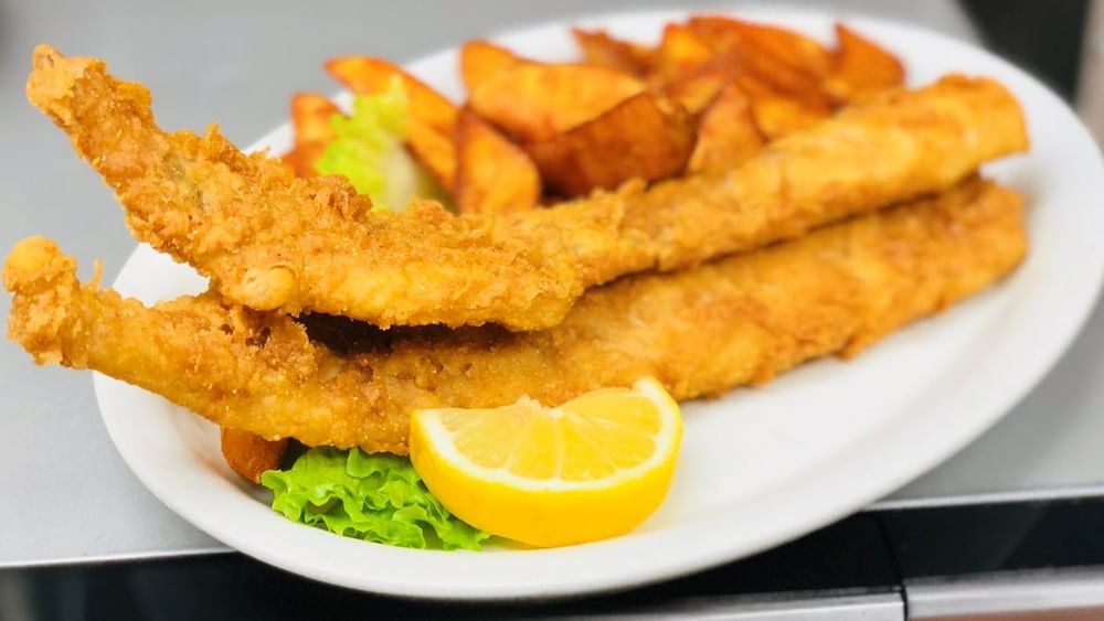 Crispy Coated Whitefish Fillets