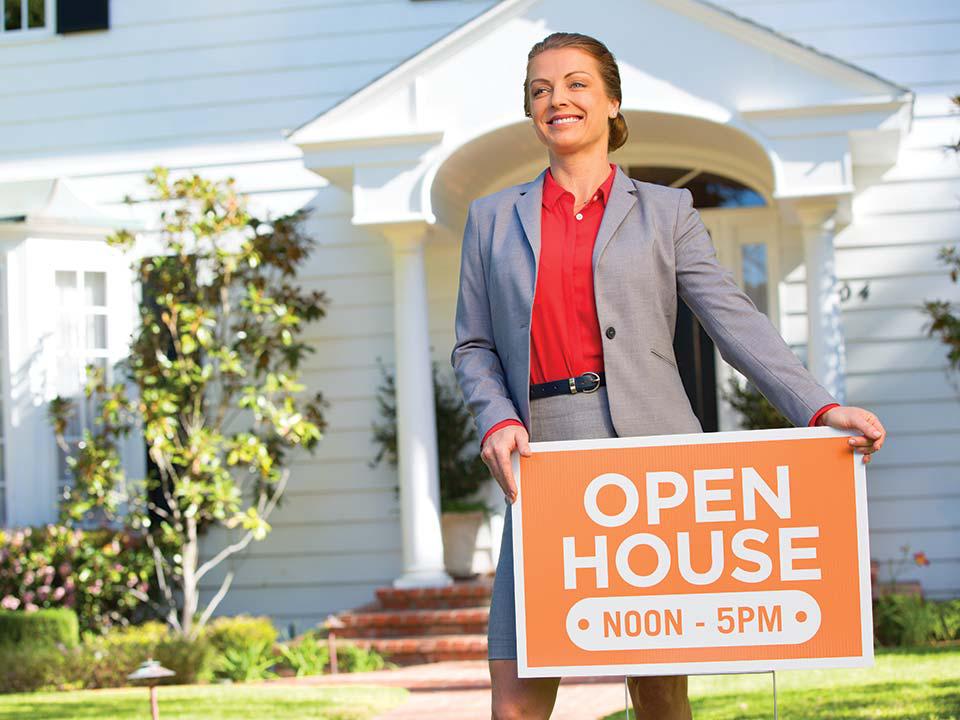 Print open house signs