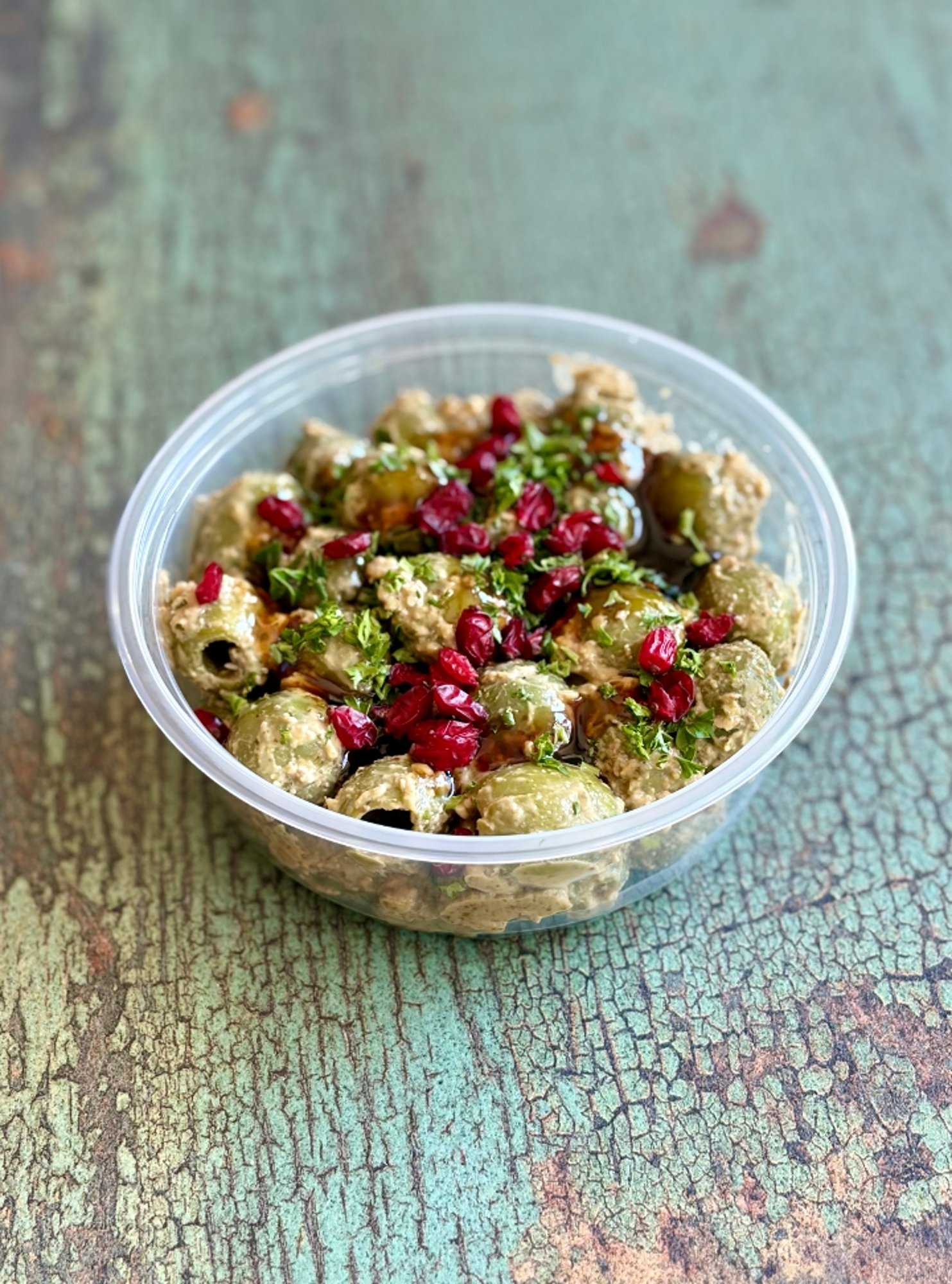 Marinated Olives / Zeitoun Parvardeh (Vegan, GF)