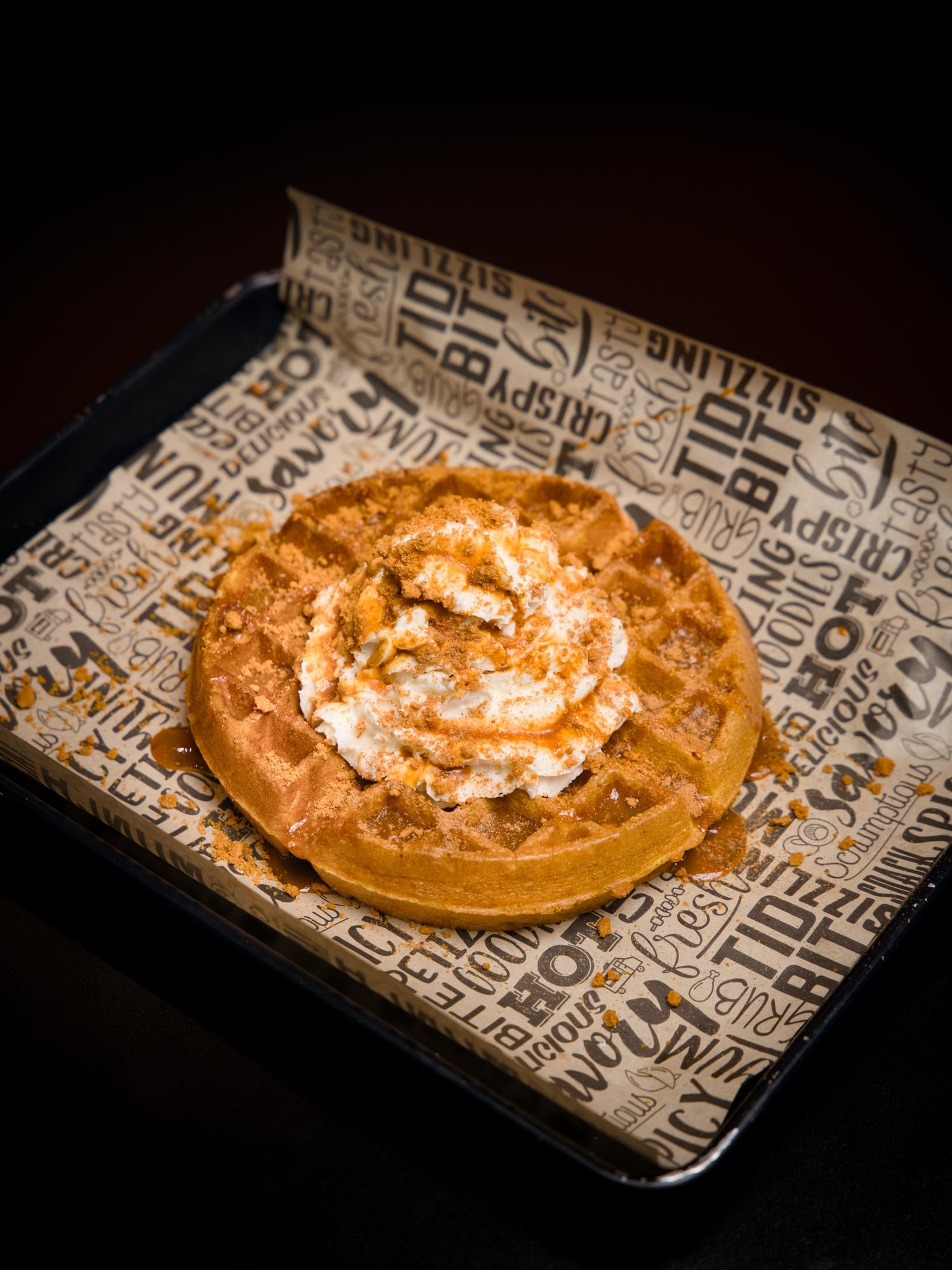 New* Pumpkin Pie Waffle